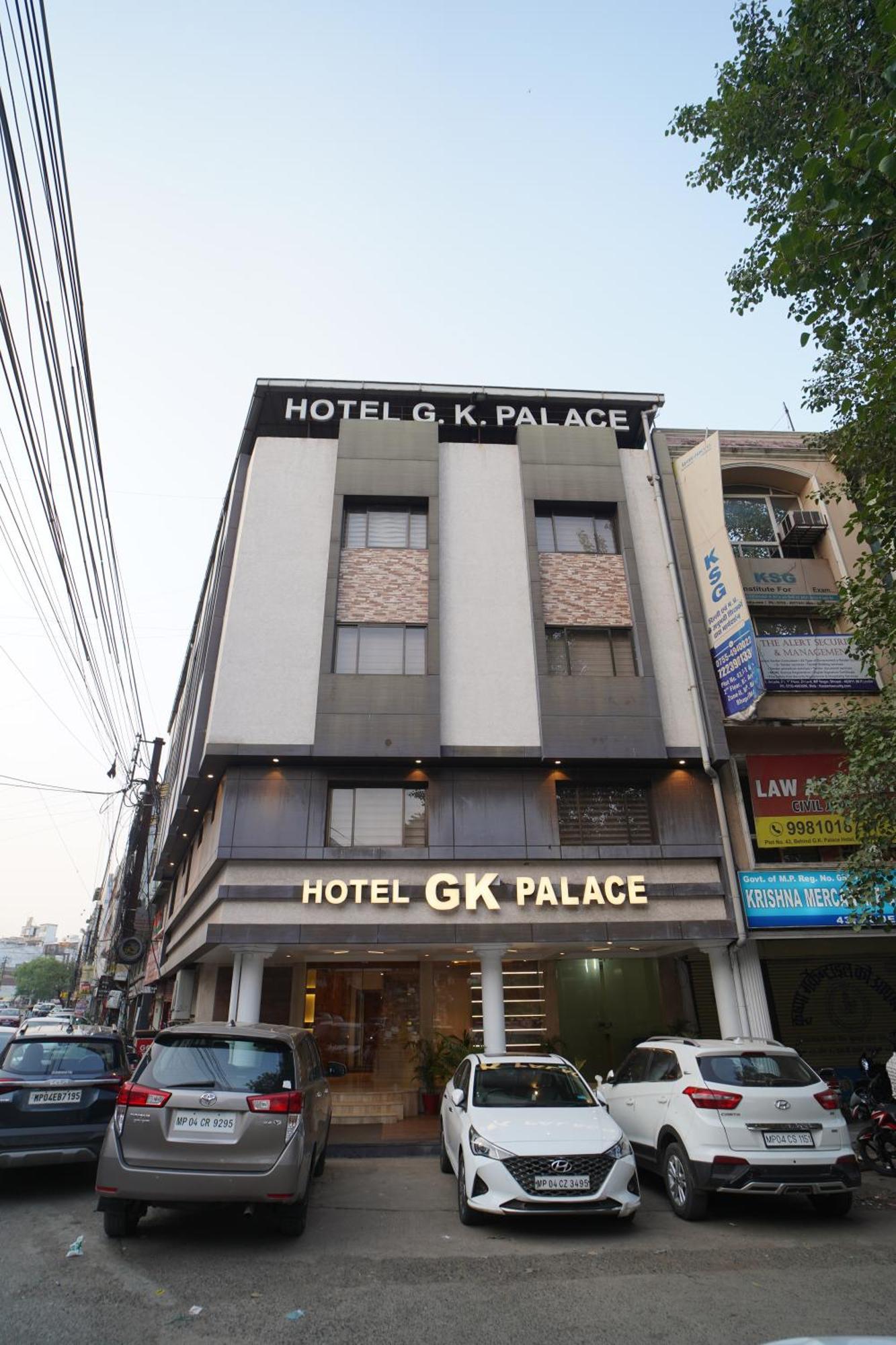 Hotel Gk Palace Bhópál Exteriér fotografie